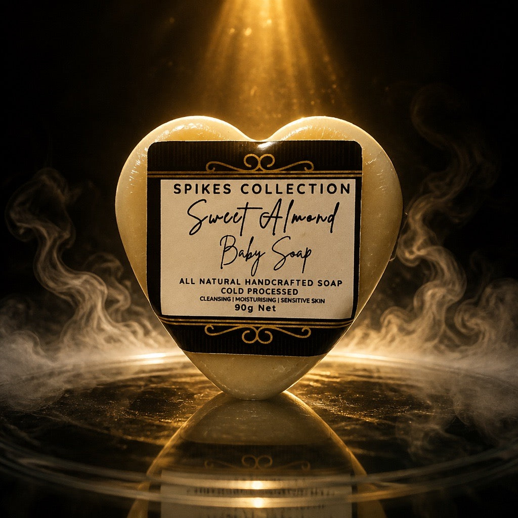 Sweet Almond Baby Soap Heart