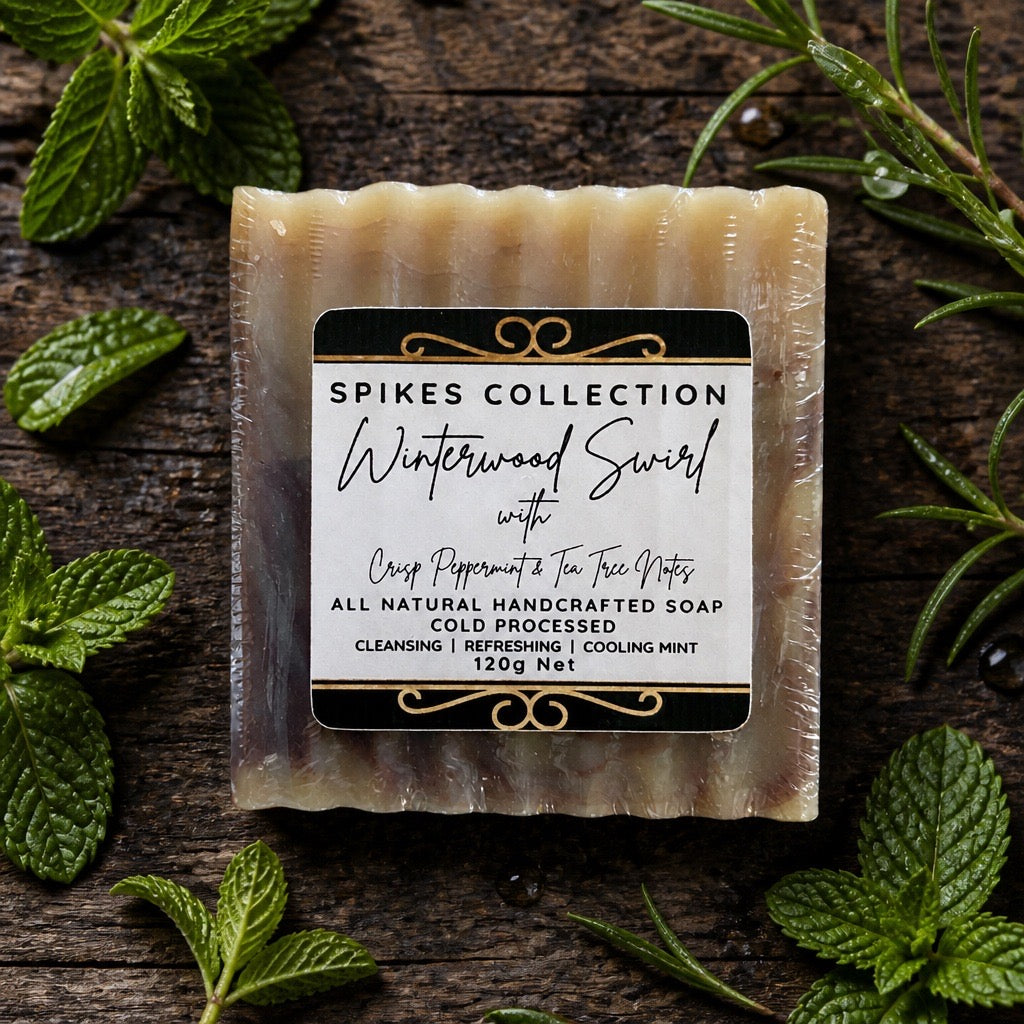 Winterwood Swirl with Crisp Peppermint & Tea Tree Notes
