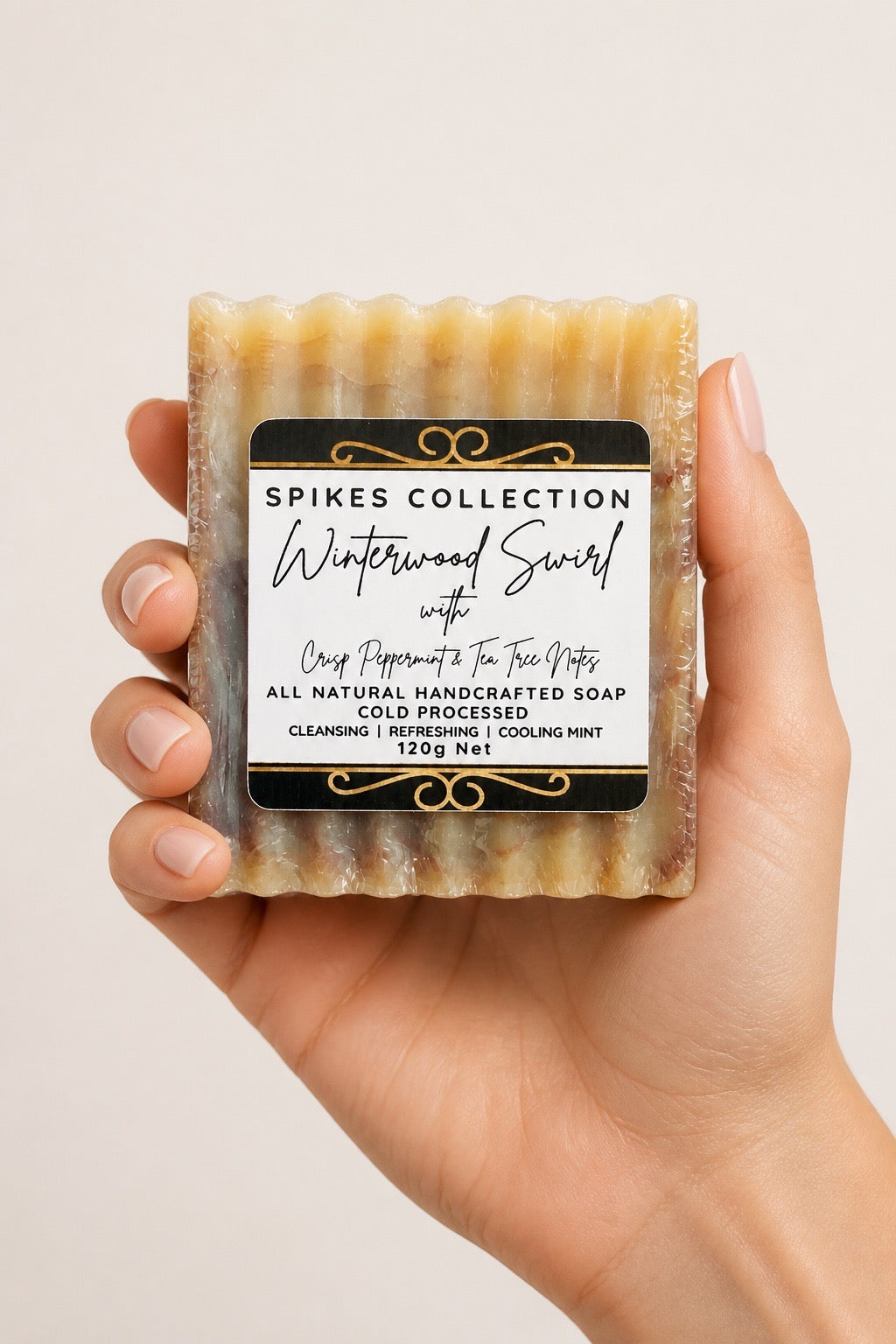 Winterwood Swirl with Crisp Peppermint & Tea Tree Notes