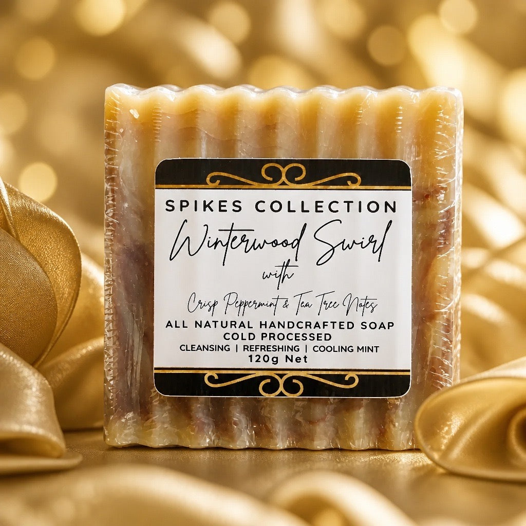 Winterwood Swirl with Crisp Peppermint & Tea Tree Notes