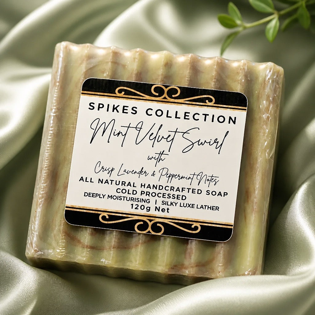 Mint Velvet Swirl with Crisp Lavender & Peppermint Notes