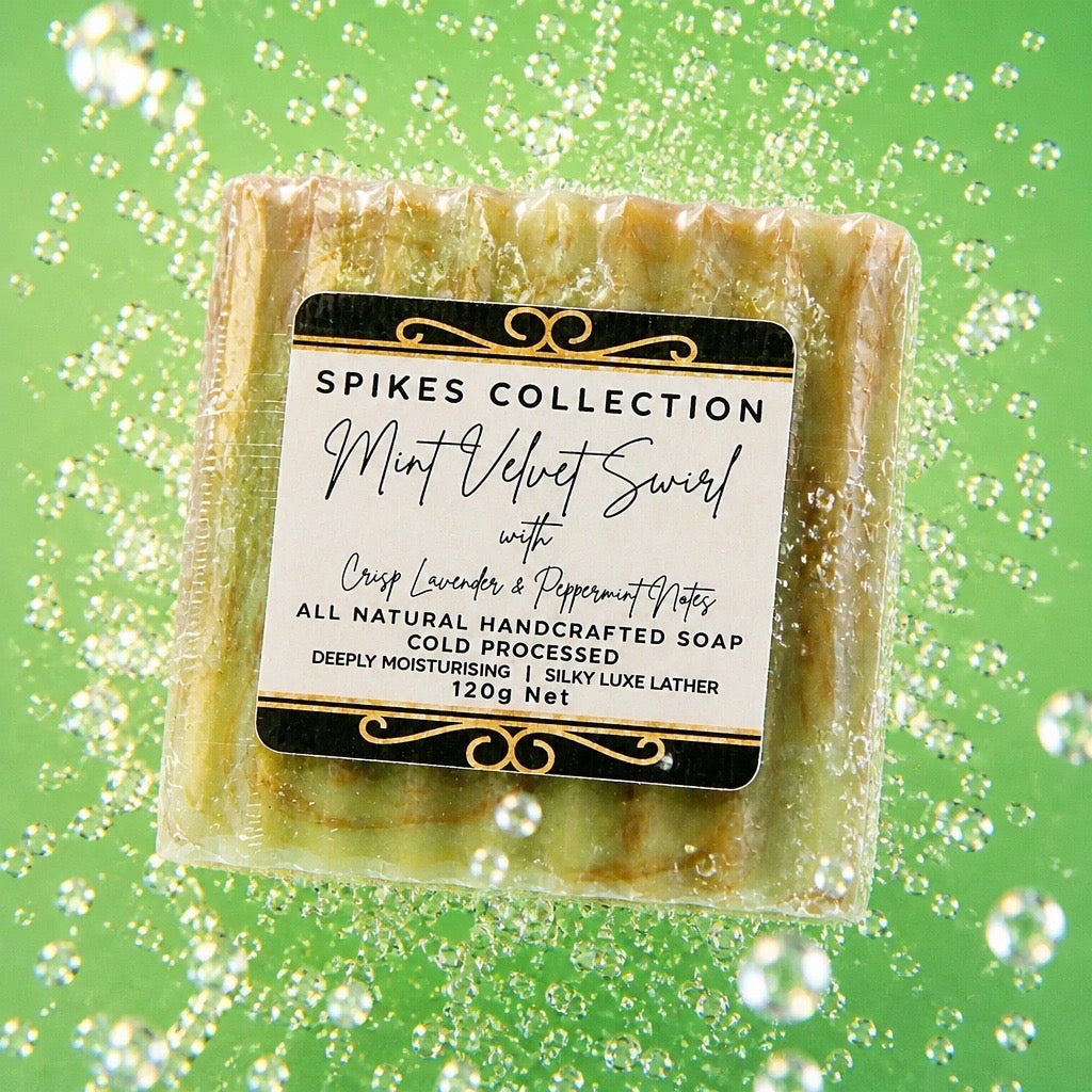 Mint Velvet Swirl with Crisp Lavender & Peppermint Notes