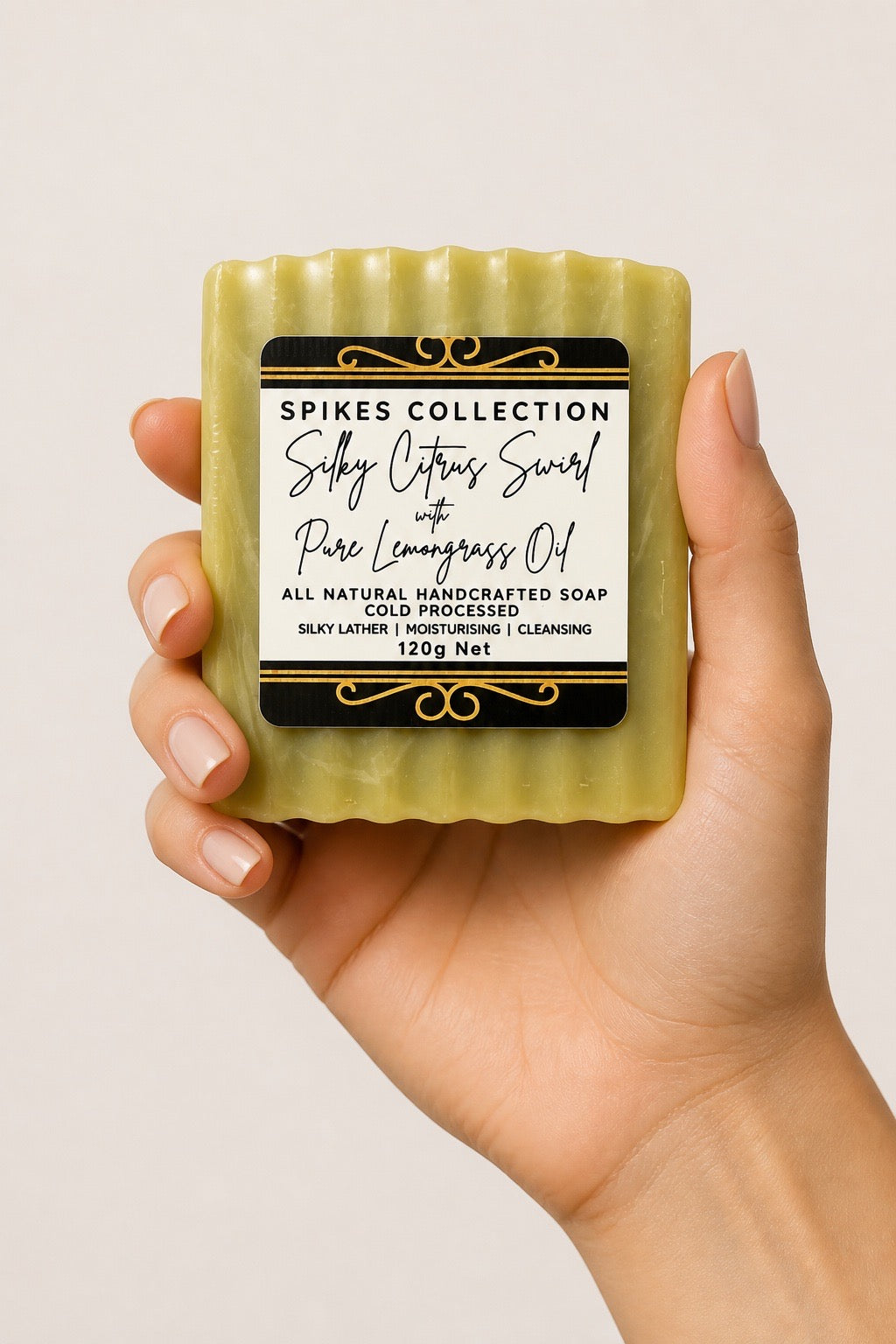 Silky Citrus Swirl with Lemongrass Essential Oil