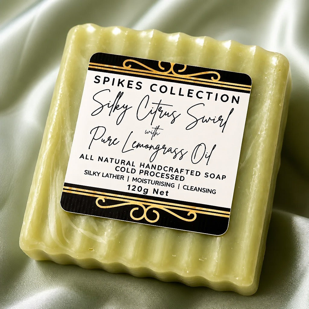 Silky Citrus Swirl with Lemongrass Essential Oil