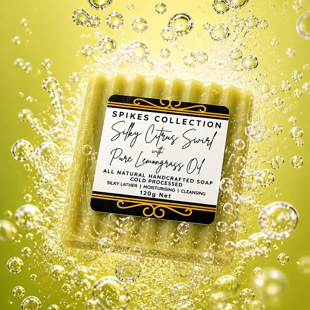 Silky Citrus Swirl with Lemongrass Essential Oil