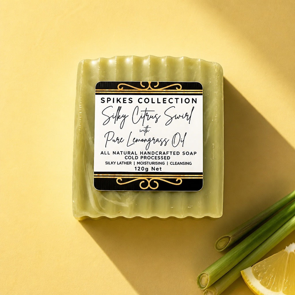 Silky Citrus Swirl with Lemongrass Essential Oil